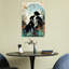 Tender Dog Embrace Peaceful Contemporary Dog Nature Wall Art Print 1 Piece Wrapped Canvas Wall Art-270418310