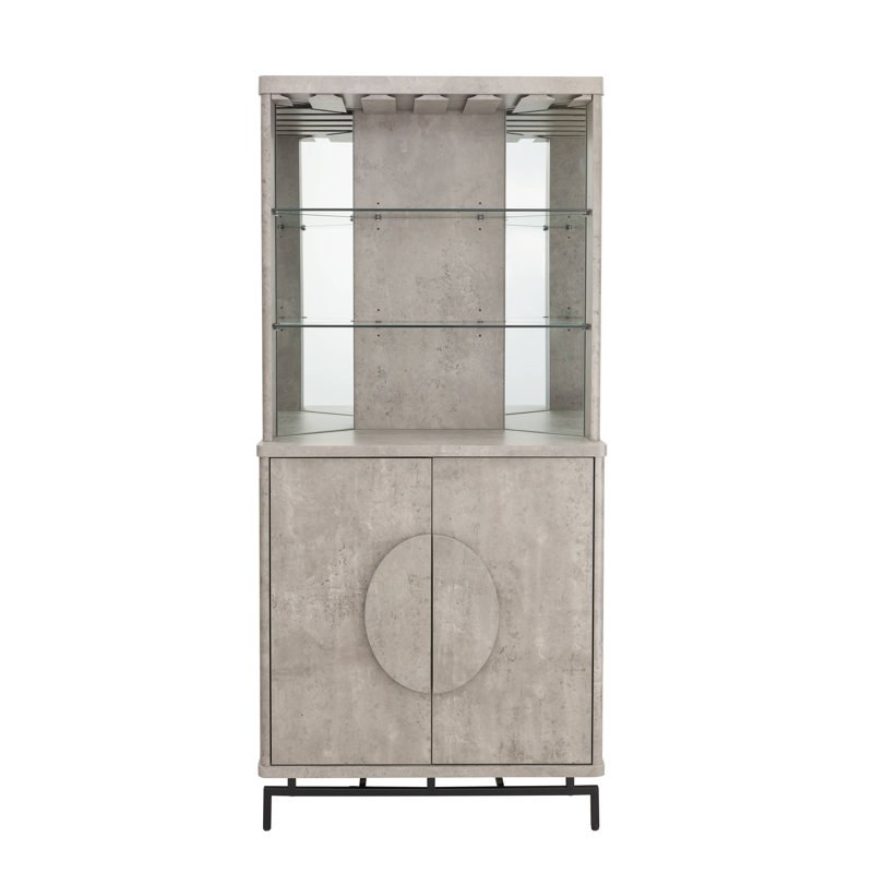 Armoire de bar d'angle, Conrete