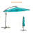 10′ Offset Patio Umbrella-66442319