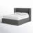 Jayla Upholstered Platform Wingback Bed-96012737-93524417