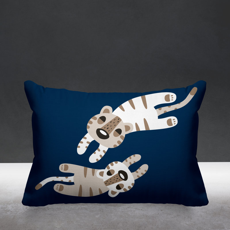 Coussin Jiba, Bleu marine