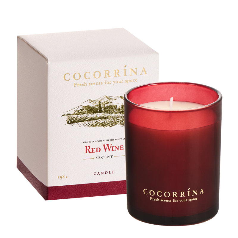 Red Wine Scented Candle, 6.98 oz