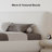 Curva Modern White Boucle Platform Bed King Size Bed Frame with Upholstered Headboard-1164148304