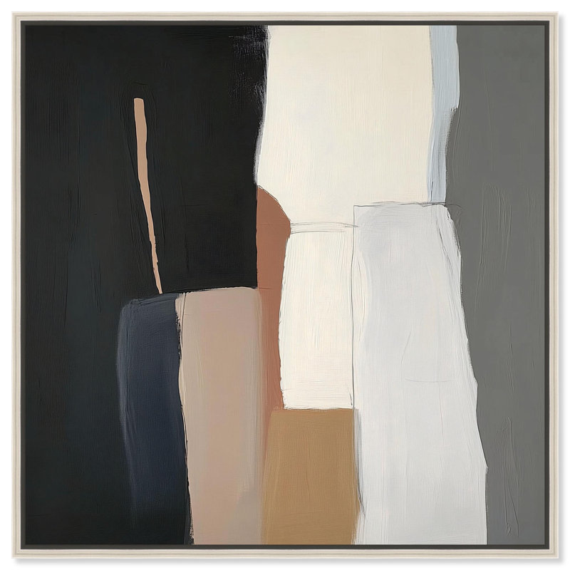 «Passageway II», reproduction d'art sur toile, art bohème moderne, 30 x 30, H 31 po x l 31 po, Cadre argenté