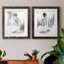«Soft Silhouette V», ensemble de 2 reproductions sur toile-265539959-265539963-195628231