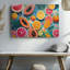 Toile, art tropical avec art abstrait-117770816