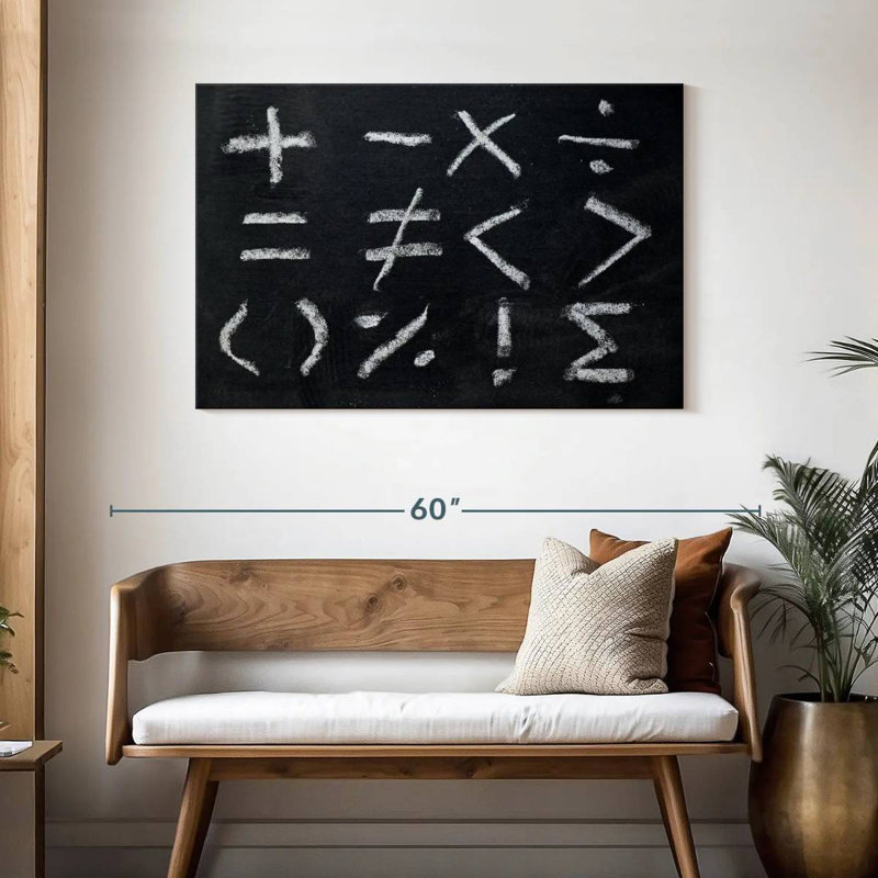 Keiri Mathematics, 30" H x 45" W