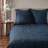 French Linen Box Stitch Quilted Euro Sham-112535480