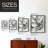 Marble Harmony Framed Print - Solid Wood-1445100726-1445100746