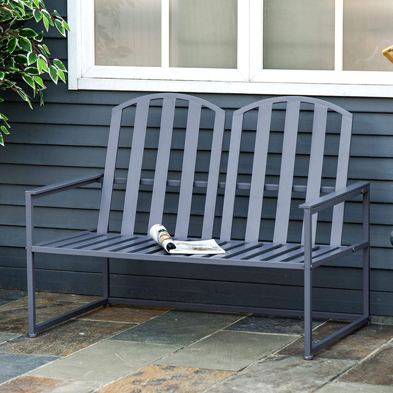 Gennett Metal Outdoor Bench