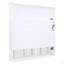 Grand lit escamotable mural avec tablettes supérieures et USB