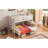 Solid wood and MDF white-toned detachable Twin XL over Queen bunk bed with ladder for shared and guest bedrooms