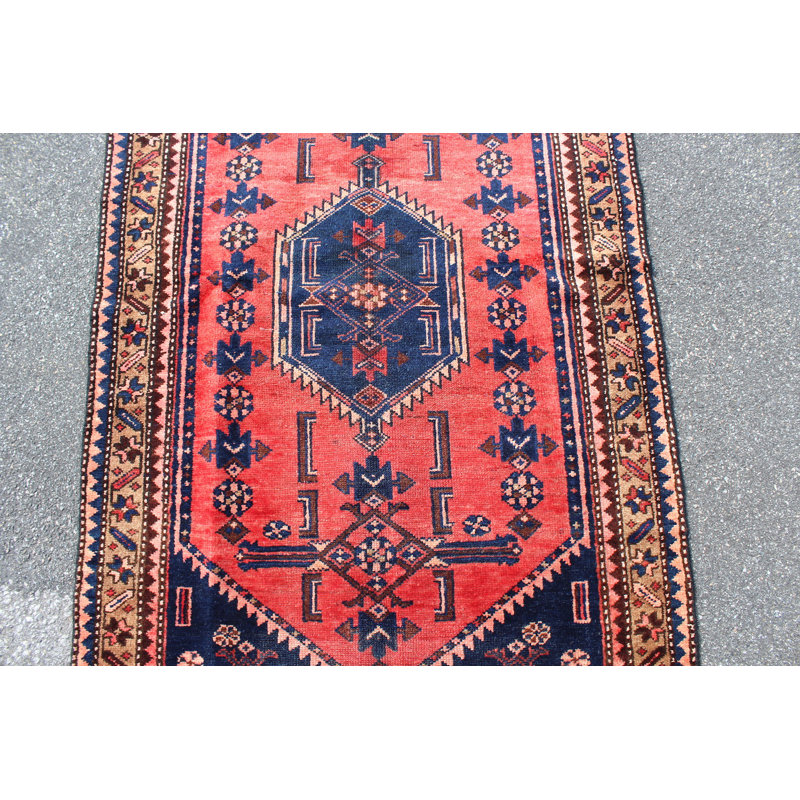 Hand Knotted Wool Geometric Indoor Rug