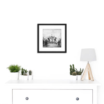 Washington's Triumphal Entry Into New York Painting - Single Picture Frame Painting