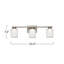 Ensemble de meuble-lavabo 3 lumières Rayes-1390484165