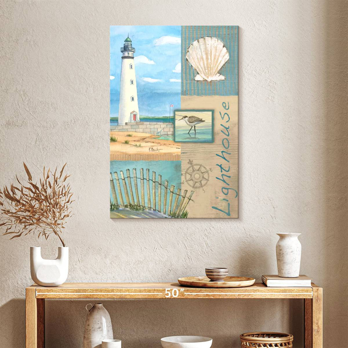 Breakwater Bay Lighthouse Collage | Wayfair