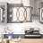 3 - Light Dimmable Drum Chandelier