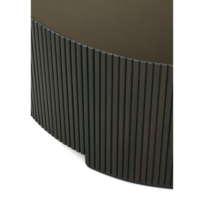 Kindred Round Cocktail Table, Black