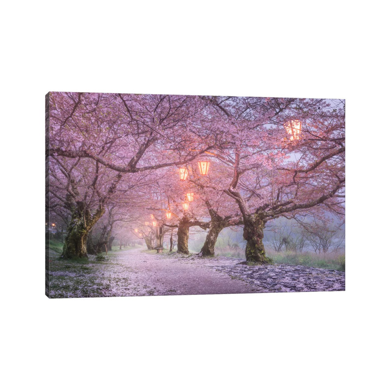 Spring In Japan III by Daniel Kordan - Print on Canvas, Wrapped Canvas, 101.6 cm H x 66.04 cm W x 1.91 cm D
