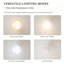 Plafonnier 3 couleurs 11,81 po French Soft Glass