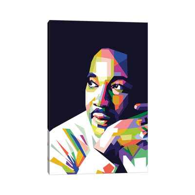 Martin Luther King Jr par Dayat Banggai-impression d’art graphique