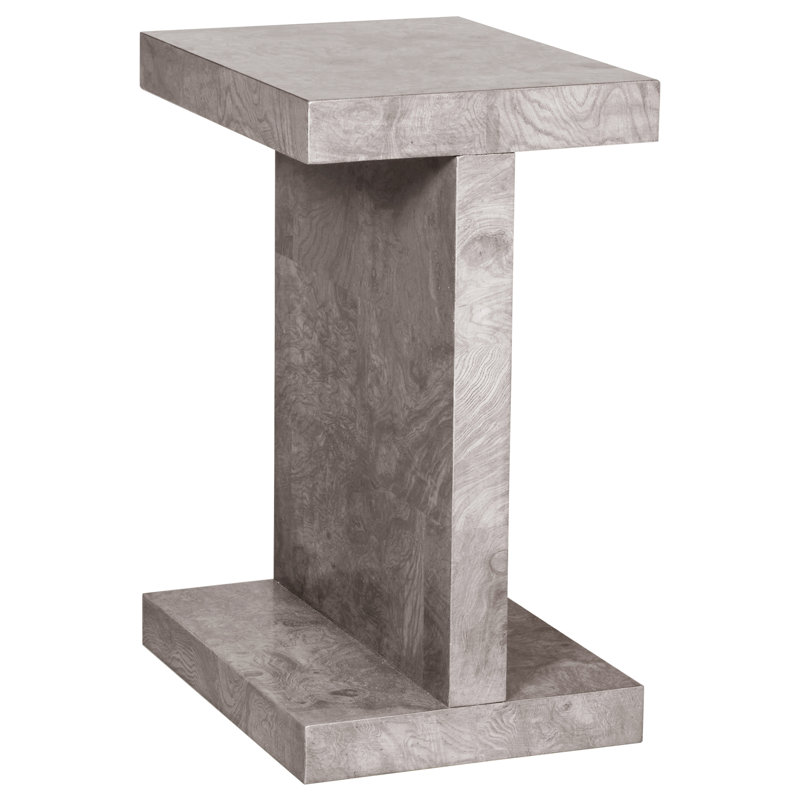 Table de bout Michael Weiss Beckwith, Gris tourterelle