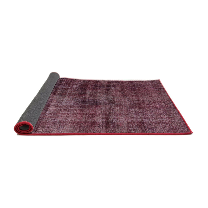 Tapis décoratif multicolore à motif abstrait, Rond 5 pi