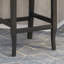 Tabouret de comptoir contemporain capitonné à oreilles 27 pouces, ensemble de 2-1816945847