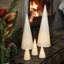 Village House Porcelain Village Mini Fir Tree Set - LED
