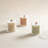 Ensemble de bougies parfumées noix de coco + eucalyptus + cannelle