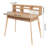 Elegant Wooden Work Table With Drawers