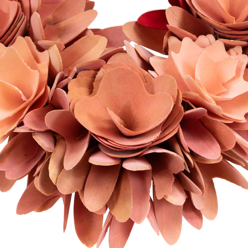 Couronne en bois de rose 15 po