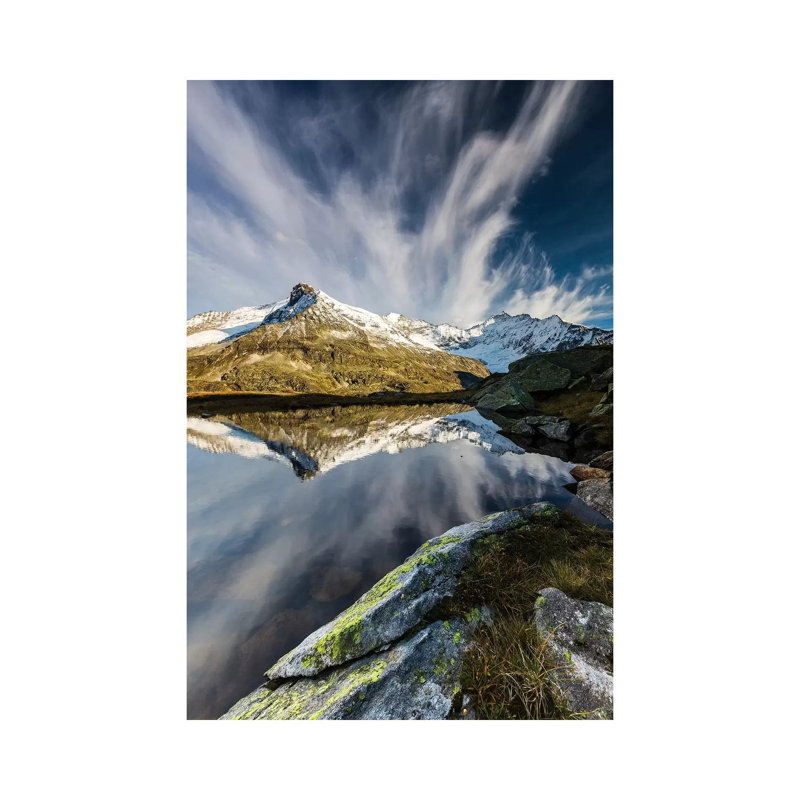 Austria Alps Weißsee Glacier World II 1 Piece Wrapped Canvas Wall Art, 45.72 cm H x 30.48 cm W x 1.91 cm D