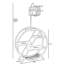 Lowesville 165cm Task Floor Lamp-739417406-739417407