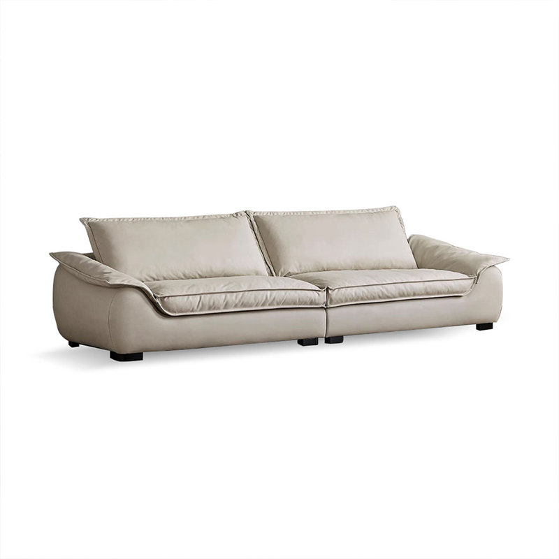 Coussin gris modulaire 100% polyester, 4