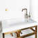 LACAVA Dimini 13.75'' Porcelain Rectangular Bathroom Sink with Overflow