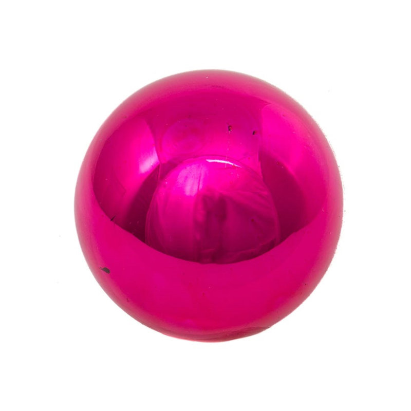 Kurt Adler 65mm Multicolored Shiny Glass Ball Ornaments Set