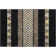 Premium Machine Washable Prisco Black Rug