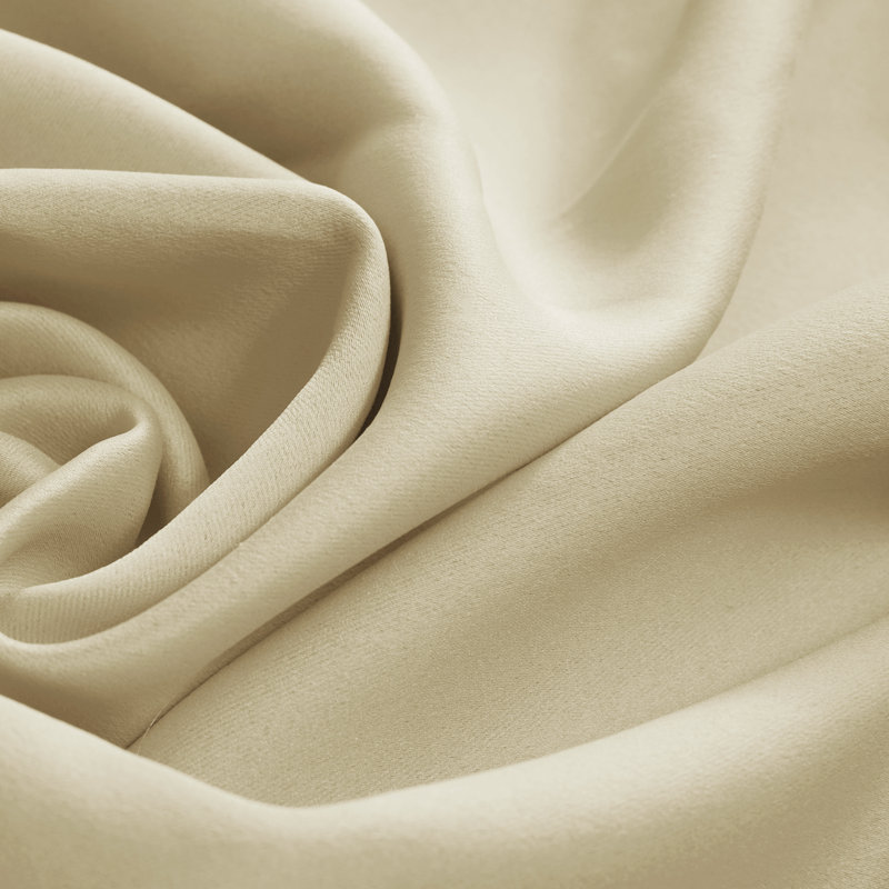 Northmoore Room Darkening Curtain Pair, 42" W x 63" L, Beige