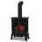 Foster Real Flame 25 " W Black Electric Stove with BTU 4700