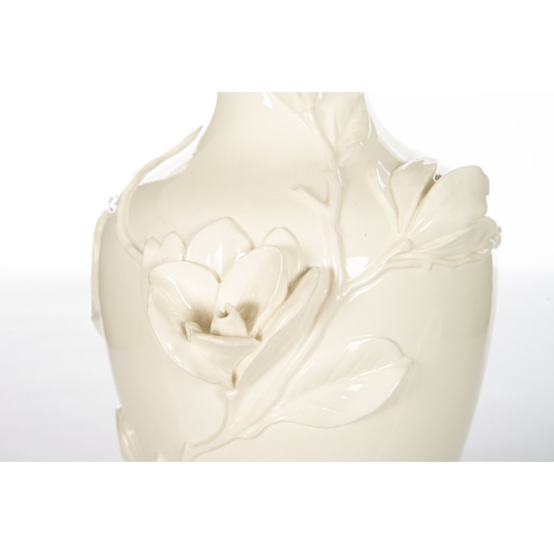 Snow Magolia Ceramic Table Lamp