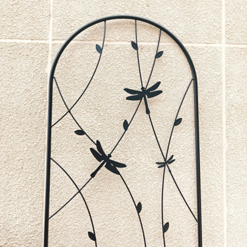 Paquet de 4 treillis de jardin en métal antirouille pour plantes grimpantes