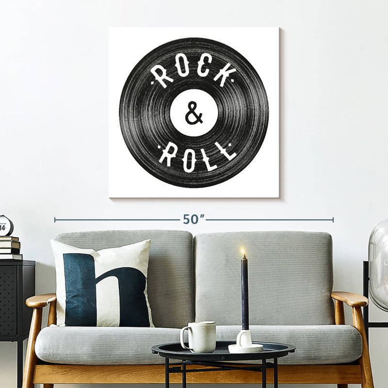 Abarca Rock N' Roll, 30" H x 30" W