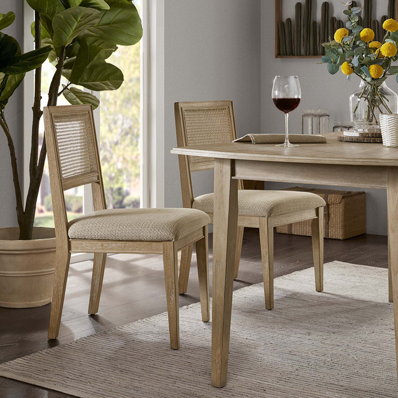 Ensemble de 2 chaises sans accoudoirs