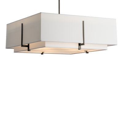 Exos 4 - Light Unique Square Pendant
