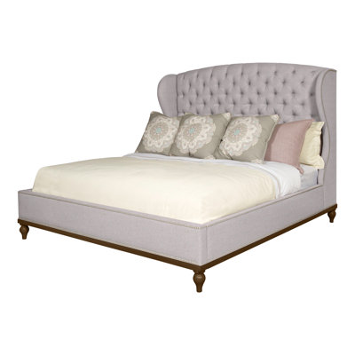 Emma Queen Upholstered Panel Bed