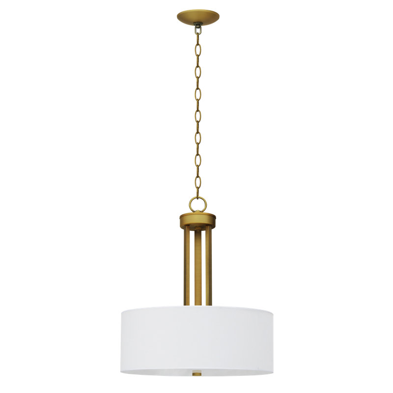 Lustre tambour Whitella Lighting Ch578-18Ng Armella