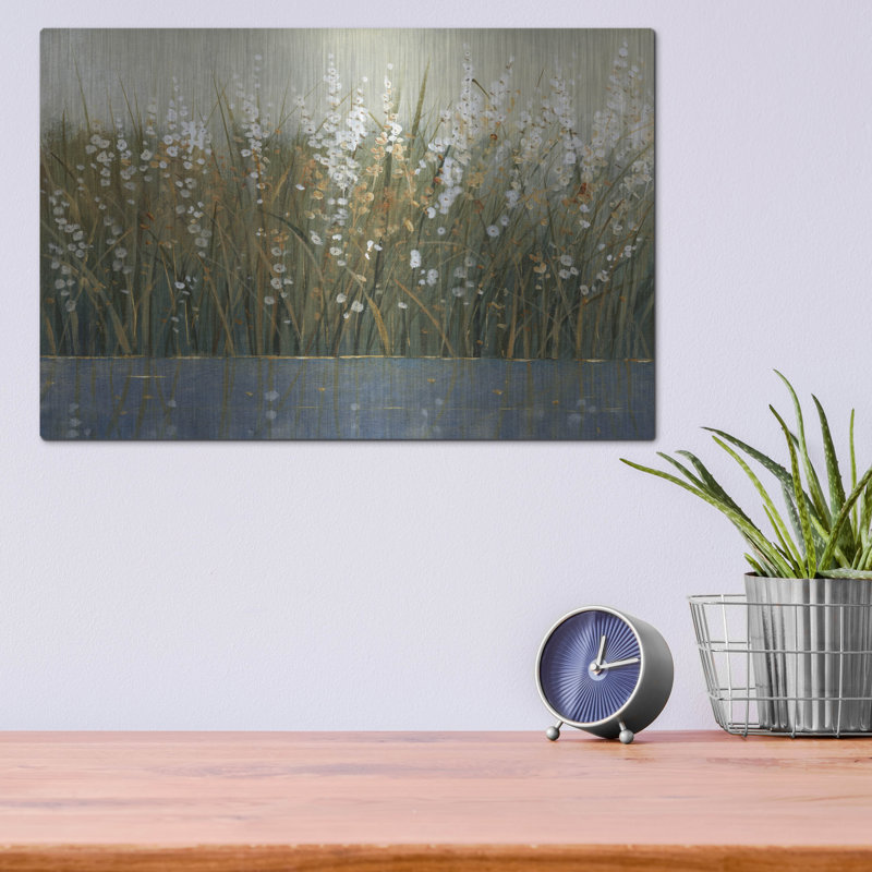Red Barrel Studio® «By the Tall Grass II» par Tim O'Toole, art mural en métal, H 12 po x l 16 po