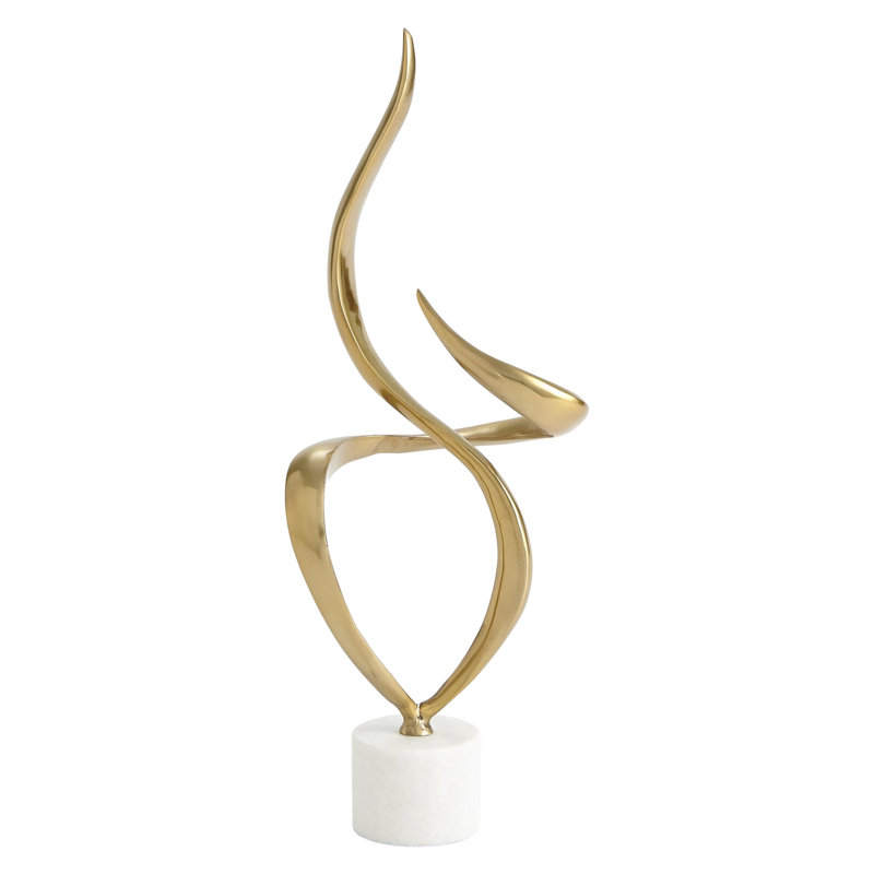 Swirl Abstract Figurines & Sculptures