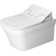 P3 Comforts Dual-Flush Elongated Wall Mounted Toilet with High Efficiency Flush